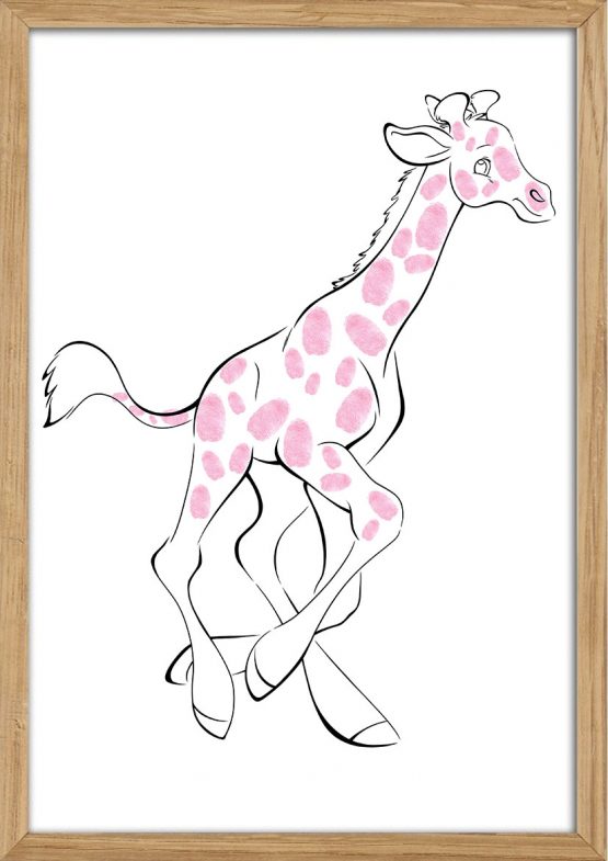 Giraf til fingeraftryk